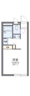 レオパレスアムールAの間取り画像