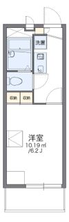 レオパレスツインヴィラBの間取り画像