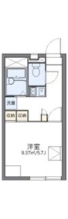 レオパレスバロンドールの間取り画像