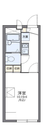 レオパレスパークサイドの間取り画像