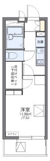 レオパレスブランドール Hの間取り画像