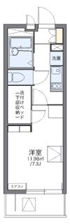 レオパレスブランドール Hの間取り画像