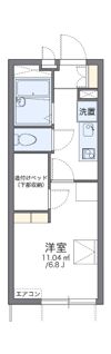 レオパレスマドレーヌの間取り画像