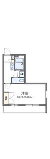 レオパレスパインヒルの間取り画像