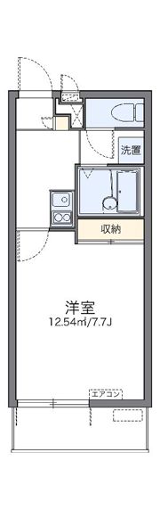 レオパレスルナ ルミエール与野の間取り画像