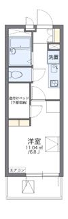レオパレスボヌールの間取り画像