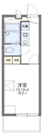 レオパレスパタータの間取り画像