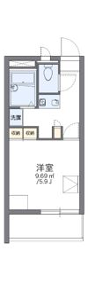 レオパレスセゾンコートの間取り画像
