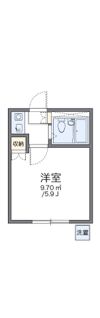 レオパレス東大宮第12の間取り画像