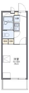レオパレスセルサスⅡの間取り画像