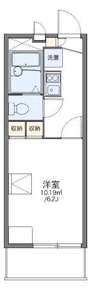 レオパレスセルサスⅡの間取り画像