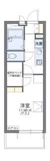 レオパレスサクラ土合の間取り画像