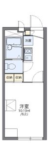 レオパレスエスペーロⅢの間取り画像