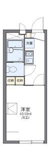 レオパレス城南Ⅱの間取り画像