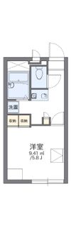 レオパレスコヅチの間取り画像