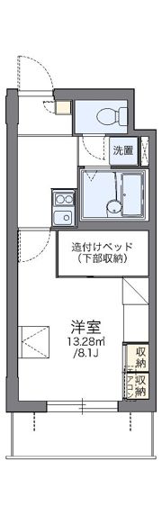 レオパレス光の間取り画像