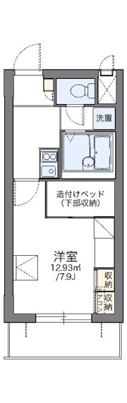 レオパレス光の間取り画像