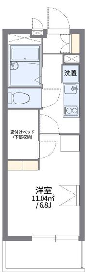 レオパレス浦和美園の間取り画像