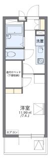 レオパレス嵯峨野の間取り画像