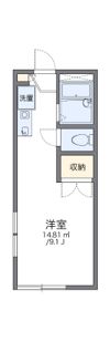 レオパレス高雄の間取り画像