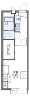 レオパレス武蔵野第3の間取り画像