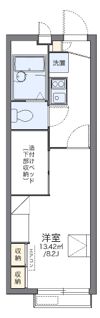 レオパレス武蔵野第3の間取り画像