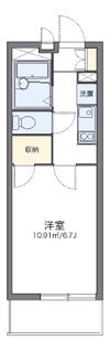 レオパレスサンライズの間取り画像