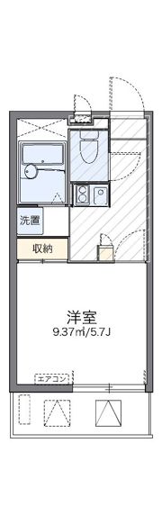 レオパレスすずの間取り画像