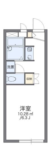 レオパレス中浦和の間取り画像