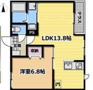 Grand moreⅡの間取り画像