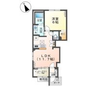 仮）館林市坂下町新築アパートの間取り画像