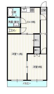 ルヴェール江南の間取り画像
