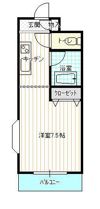 メゾンラベンダー16の間取り画像