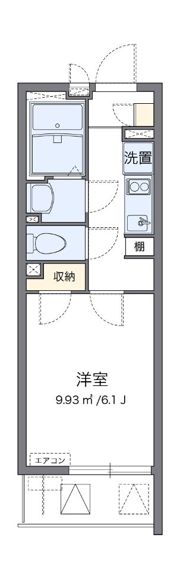 クレイノ春日の間取り画像