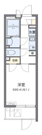 クレイノ春日の間取り画像