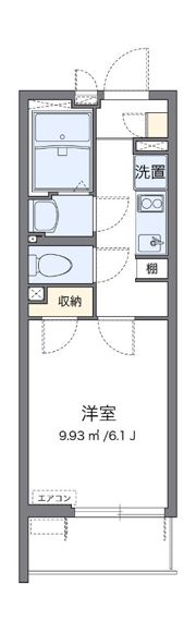 クレイノ春日の間取り画像