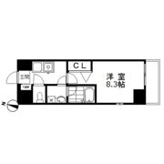 アクシーズタワー新都心の間取り画像