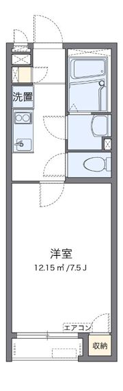 クレイノサンフィットハイム日進の間取り画像