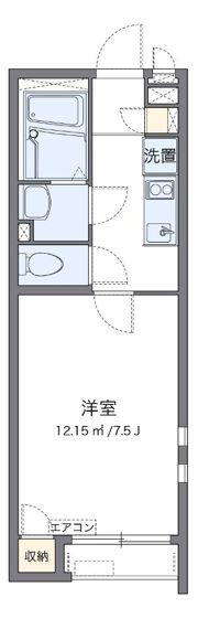 クレイノサンフィットハイム日進の間取り画像