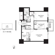 コンフォリア大宮の間取り画像