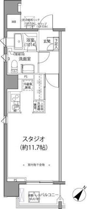麹町二番町マンションの間取り画像