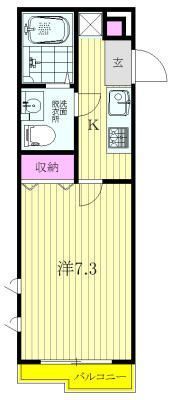 ヴェルデ東中野の間取り画像