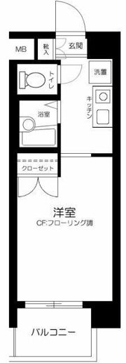 フェニックス大塚駅前の間取り画像