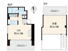 ESARES中野の間取り画像