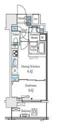 レジディア大手町北の間取り画像