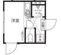 One CUBE夏目坂の間取り画像