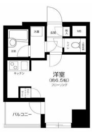 グラーサ銀座イーストの間取り画像