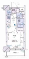 パレステュディオ銀座の間取り画像