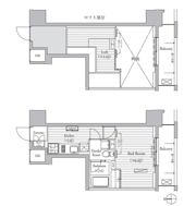 ミュゼ南麻布の間取り画像
