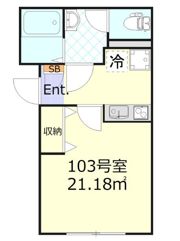 ルノンフォレスト羽田の間取り画像